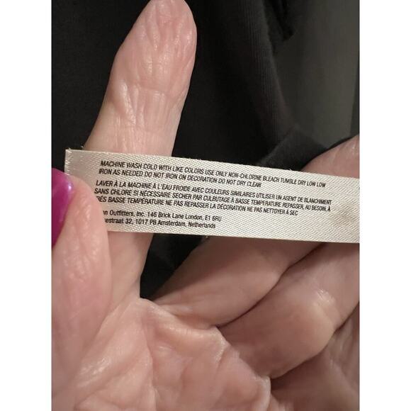 Free People Movement Gray Cropped Muscle Tee Sz Xs - Picture 6 of 8